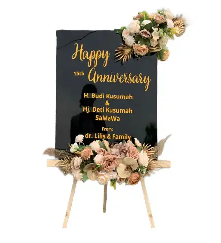 Papan Bunga Akrilik Batang Toru